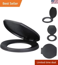 High-Density Portable Toilet Seat for 5 Gallon Buckets - Easy to Carry Anywhere