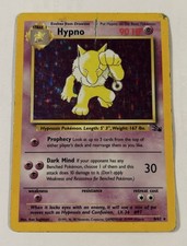 Pokémon TCG Hypno Fossil 8/62 Unlimited Holo Rare MP/HP on eBay
