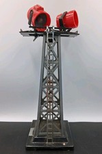 Marx Train Metal Dual Twin Flood Search Light Tower Accessory O Gauge