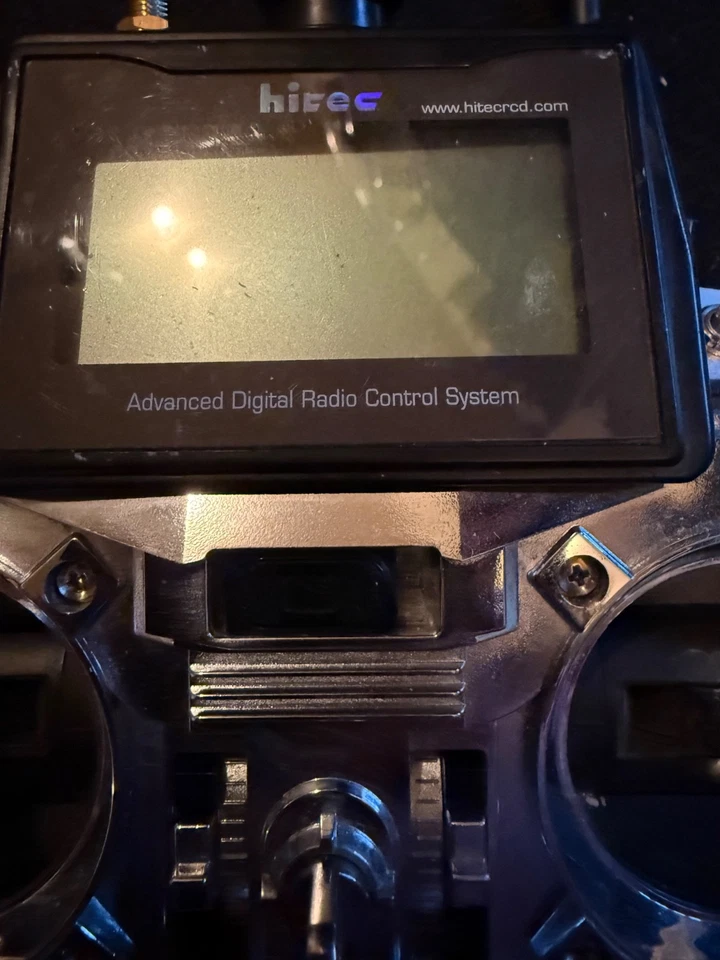 Hitec Eclipse 7 RC remote control transmitter w/ manual - Image 3 of 4