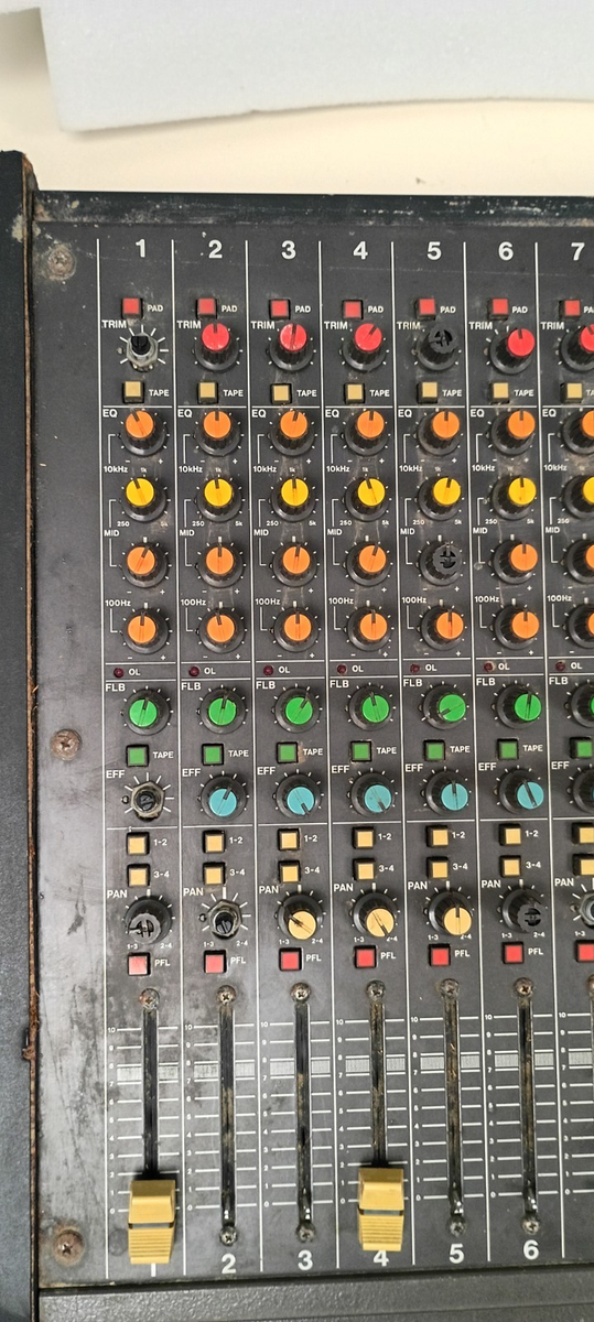 Tascam M-224 24 Channel Mixer -80's Analog Mixer Vintage /trashed