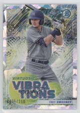 2022 Bowman Virtuosic Vibrations Atomic Refractor 35/150 Trey Sweeney #VV-3 4w6