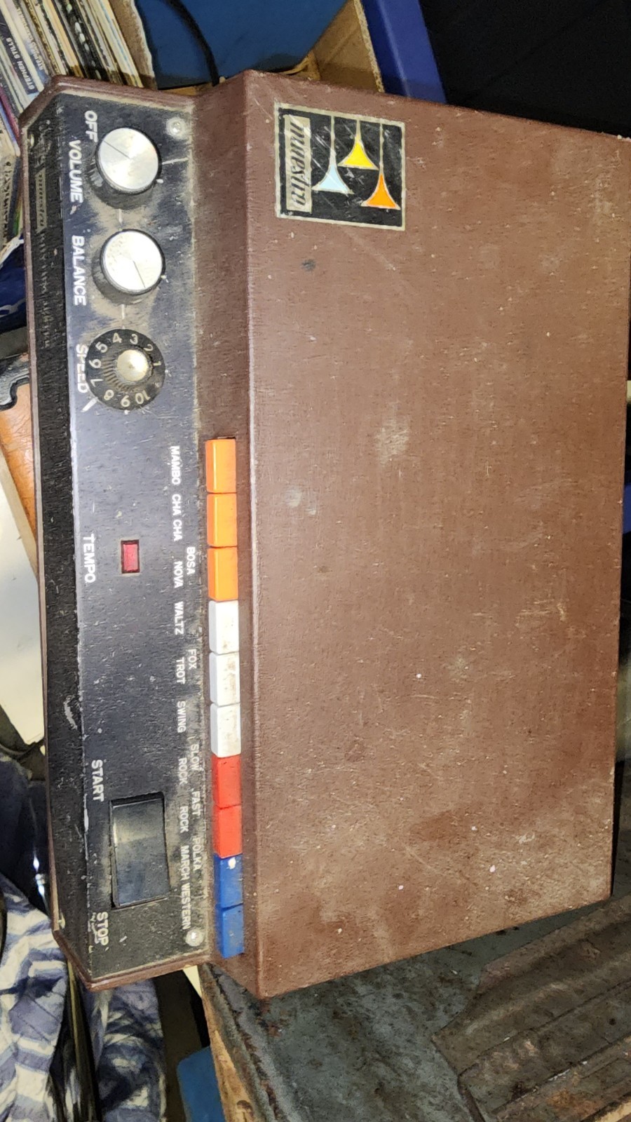 Maestro RJ-1, Rhythm Jester, Drum Machine, Vintage Unit