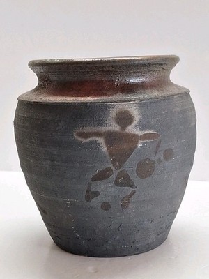 Ben Diller's Hawaii Raku Petroglyphs Art Pottery Signed Volcano Fired