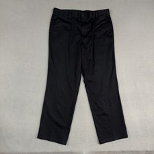 Dockers Khaki Pants Mens 36x30 Black Individual Fit Waistband 100 Cotton VTG