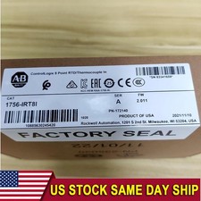 AB 1756-IRT8I /B ControlLogix 8 Point RTD Thermocouple Module US Free Tax