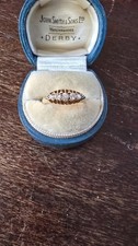 Antique Diamond Ring 18ct Yellow Gold Gorgeous 