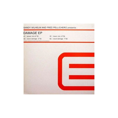 Sandy Wilhelm & Fred Pellichero - Damage EP (VINYL)