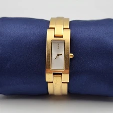 DKNY Fashion Brand Ladies Watch Gold Tone Stainless Steel NY- 3004