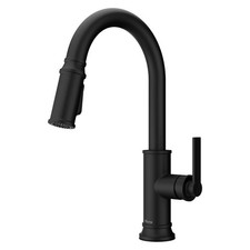 Pfister GT529-COLB Kitchen Faucet 1.8 GPM Matte Black Single Handle Pulldown