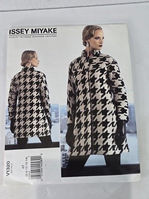 Vogue Issey Miyake V1320 Uncut Sewing Pattern A5 Misses Coat Sizes 6-14