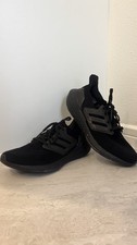 Imagen de Adidas Ultraboost 21 Triple Black Men’s Size 9.5 Running Shoes
