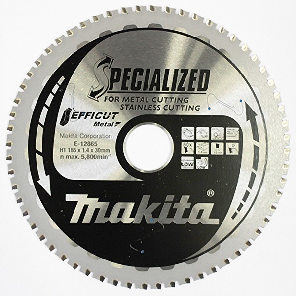 Makita Efficut SäGeblatt Metall 185 X 30 X 60Z - E-12865-image