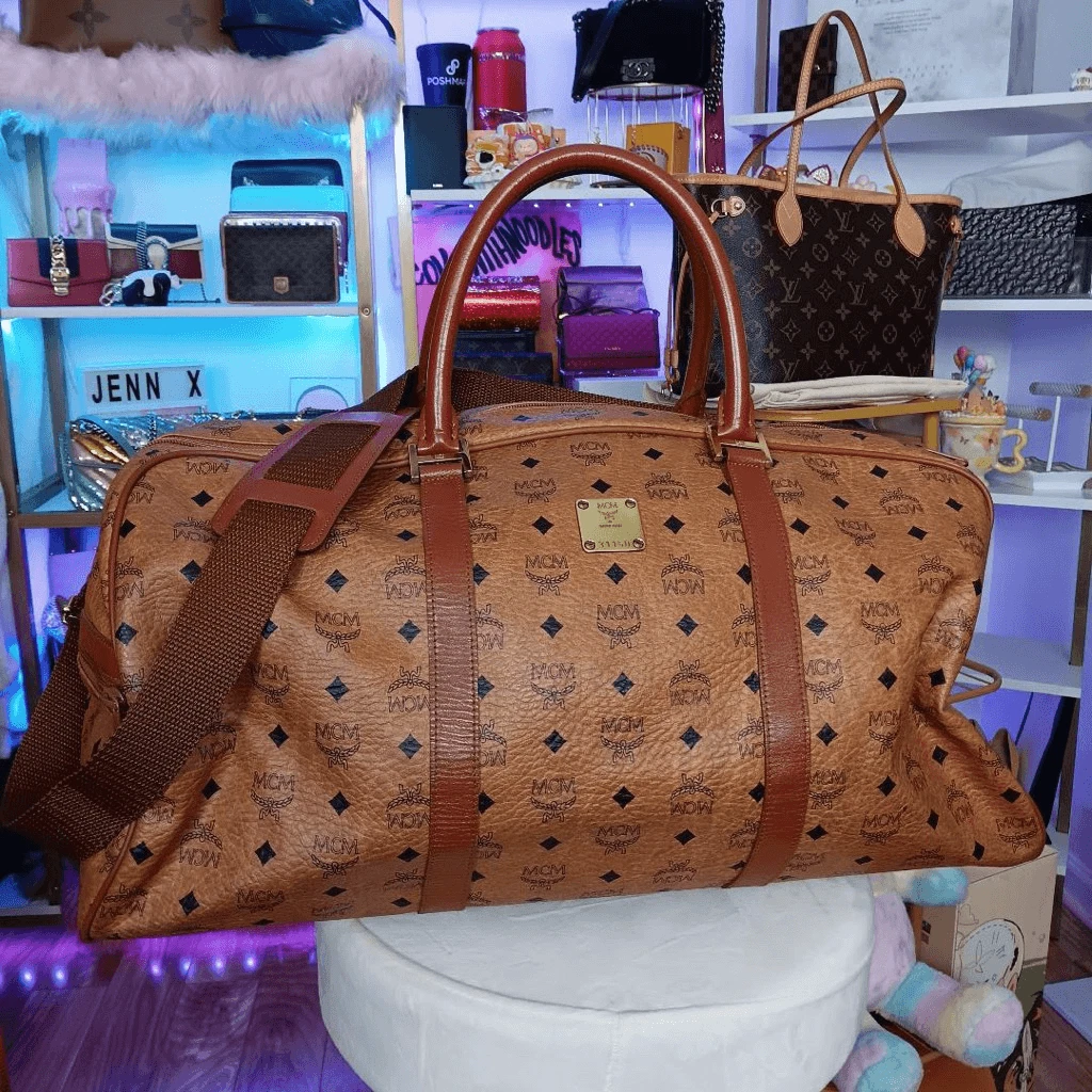 楽天市場】MCM 大容量　ヴィンテージ（ギャランティカードあり） ボストンバッグ MCM エムシーエム ミニボストン ハンドバッグ ヴィセトス バッグ