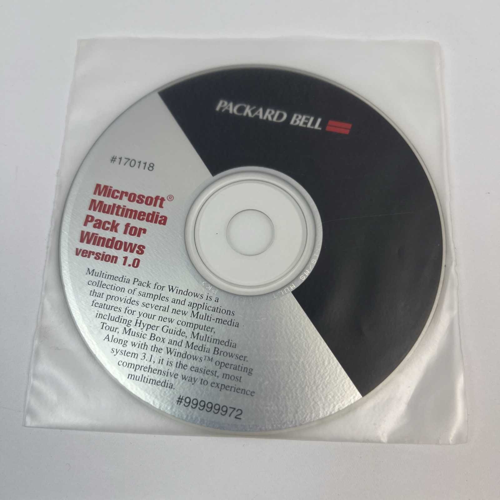 Packard Bell CD Collection Vintage 14 CDs With Box and Sleeves Appears Unused