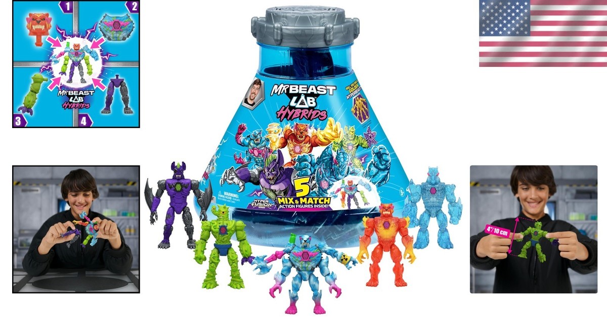 Unlock the Power of Fusion: Hybrids Mega Pack with 5 Mix & Match