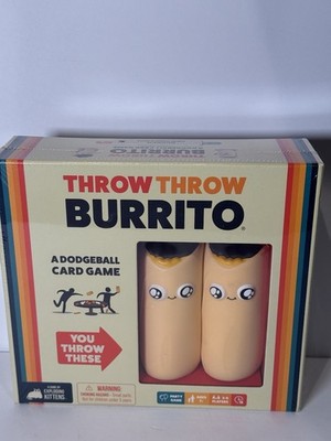 Throw Throw Burrito A Dodgeball Card Game By Exploding Kittens Sealed New