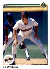 1990 Upper Deck #308 Ed Whitson