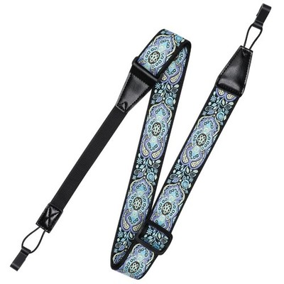 Ukulele Strap No Drill, IHOBOR Adjustable Double J Hook Uke Shoulder Strap, P...