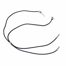 Twister Braided Black Vinyl Stampede String 0296601