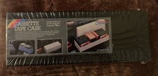 The Dynasound Organizer 15 Cassette Tape Black Plastic Storage Compact Case NEW