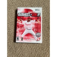 Major League Baseball 2K11 Nintendo Wii MLB 2K11 Roy Halladay