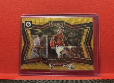 Panini Select EPL 24/25 David Beckham Gold Wave 08/10