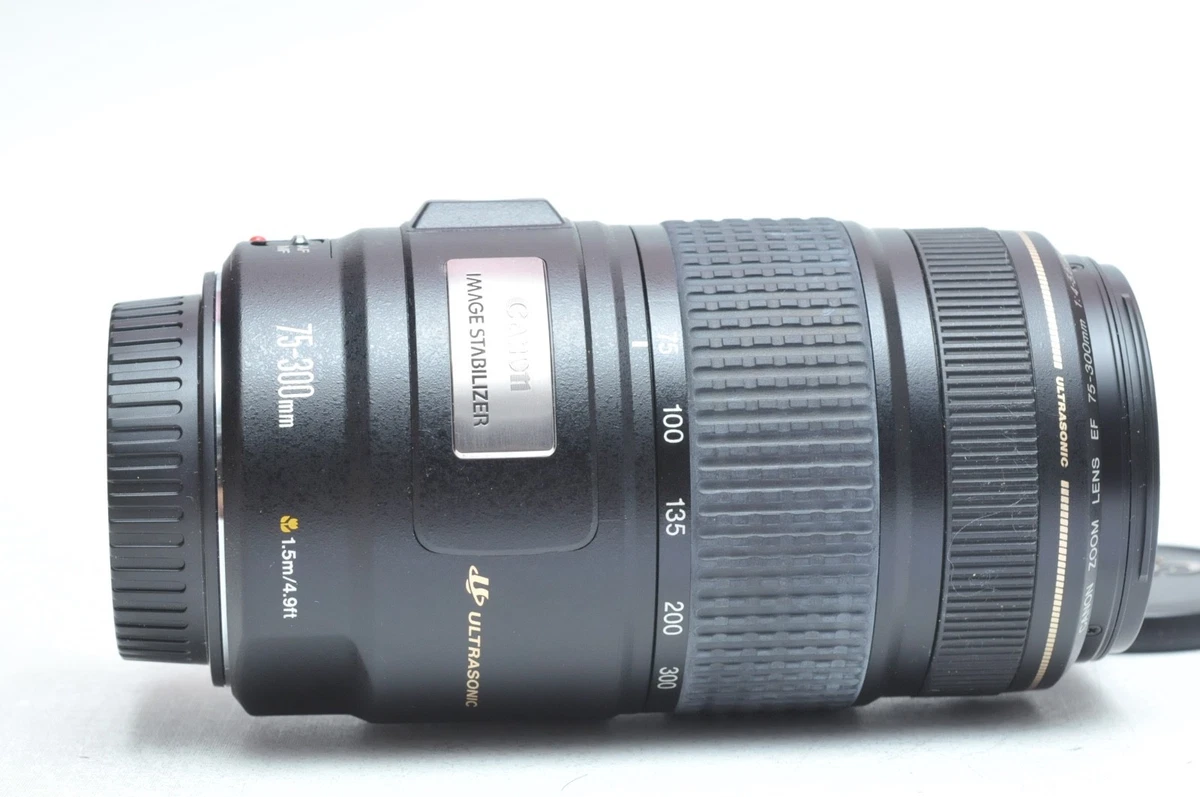 Canon EF 75-300mm Image Stabilization Camera Lenses for sale - eBay