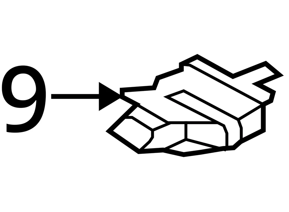 Motor soplador asiento delantero derecho Lexus GX460 2014-2023 OEM Foto 4 de 4