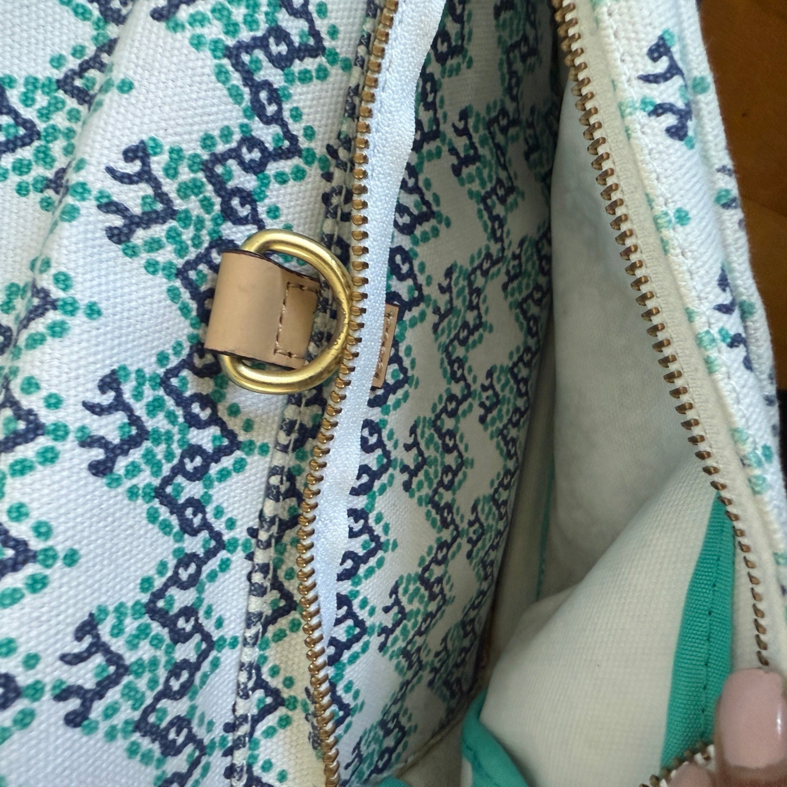 Vineyard Vines Drawstring Backpack Bookbag Navy B… - image 11