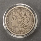 1881-P Morgan Silver Dollar. Good Looking Coin!