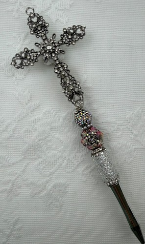 Custom Cross Bling Stifte !! Luxus inspiriertes Geschenk. Korbfüller. Journal. Sammeln! - Bild 9 von 42