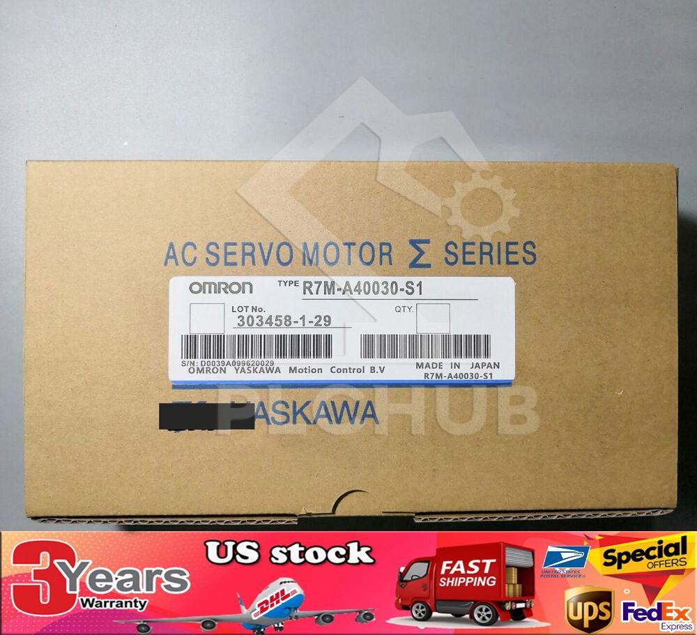 1PC OMRON R7M-A40030-S1 Servo Motor New In Box Fast Shipping