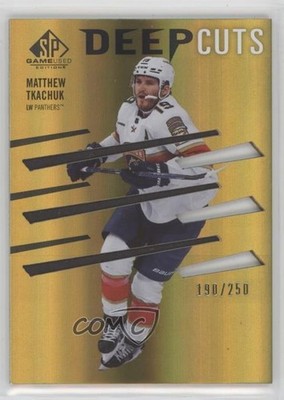 2023-24 Upper Deck SP Game Used Deep Cuts 190/250 Matthew Tkachuk #DC-39 1aj