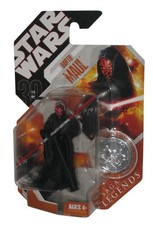Star Wars 30th Anniversary  2007  Hasbro Saga Legends Darth Maul Figure w  Coin
