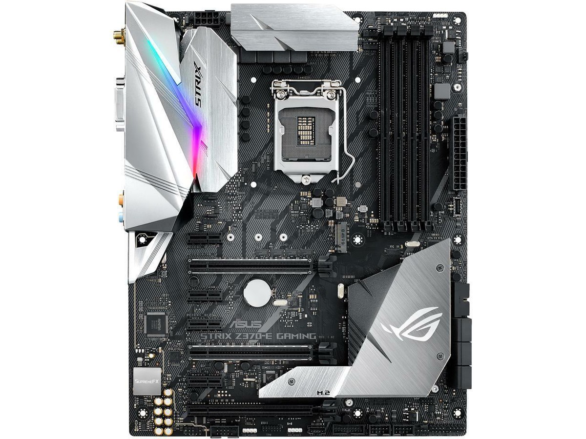 For ASUS ROG Strix Z370-E Gaming LGA1151 DDR4 Motherboard Tested