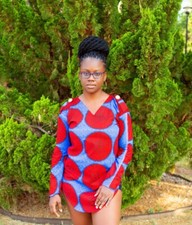 African Tribal Print Women's Top/Shirt
