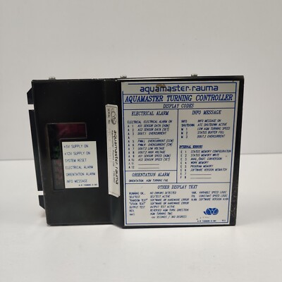 KAMEWA FINLAND AQUAMASTER SECONDARY TURNING CONTROLLER ATC-2