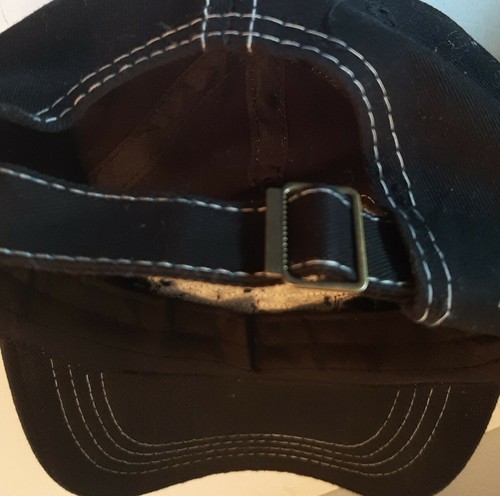 One Size Arizona Wild and Free Black Embroidered Baseball Cap Hat Adjustable - Picture 10 of 11