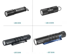 Olight i3E EOS /i3T/i1R 2 EOS/i5T Black LED Keychain Flashlight EDC Flashlight