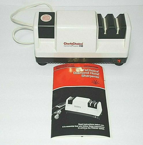 Chefs Choice Professional Electric Knife Sharpener Diamond Hone Model 110 Manual - Picture 5 of 14