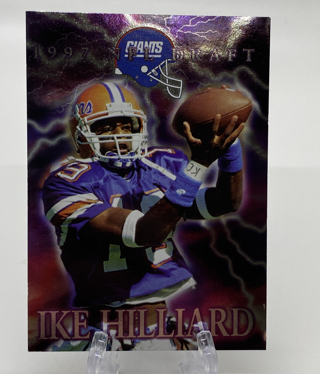 Ike Hilliard Collectors Edge Excalibur NFL Draft #19 Base