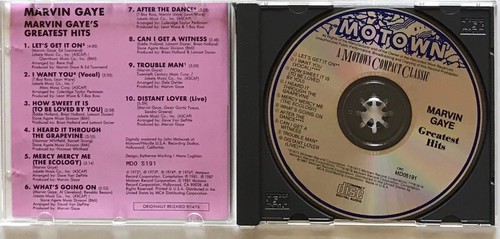 Marvin Gaye - Greatest Hits - 1987 - Used CD - Foto 3 di 3