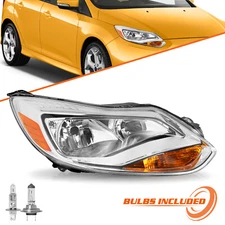 For 2012-2014 Ford Focus S SE SEL [Halogen Style] Right Passenger Side Headlight