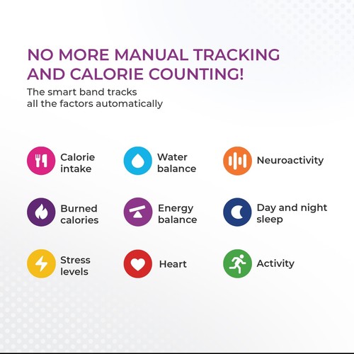 HEALBE GoBe3 - Fitness Tracker with Automatic Calorie Intake, Sleep Tracking - Picture 55 of 86