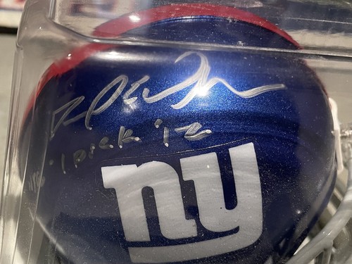 david wilson signed mini helmet - Picture 2 of 3