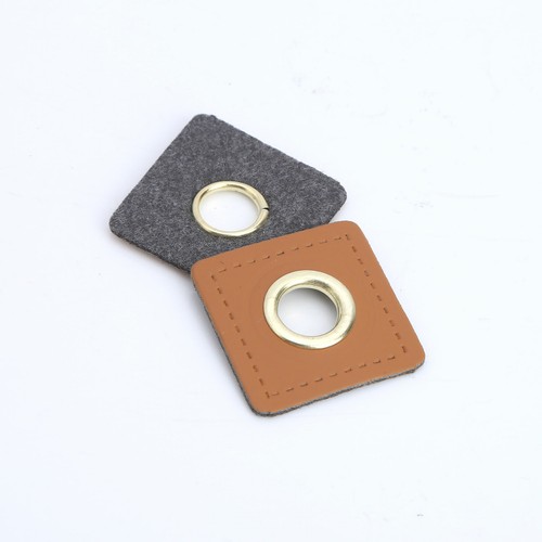 DE 30er Nähabzeichen Ösen Patches für Kordeln mit Endkappen Aufnäher Zubehör - Picture 9 of 27