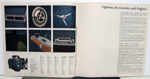 1966 Plymouth Belvedere I II Satellite Original Dealer Sales Brochure Large Orig - Picture 7 of 9