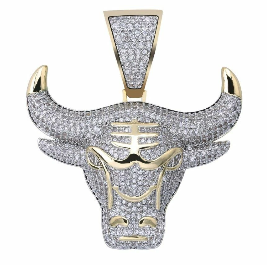 Colar Pingente Bull - Michael Jordan Chicago Bulls - Wall Street, Mercado de Ações - Imagem 4 de 4