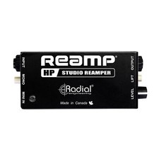 Radial Engineering Reamp HP Transformer Isolated Compact Studio Reamper Box